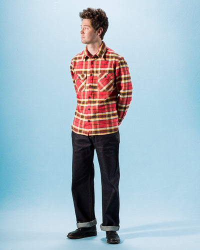 Freenote Benson Shirt - Mandalay Red - Standard & Strange