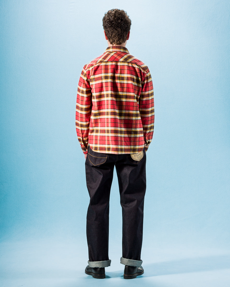 Freenote Benson Shirt - Mandalay Red - Standard & Strange