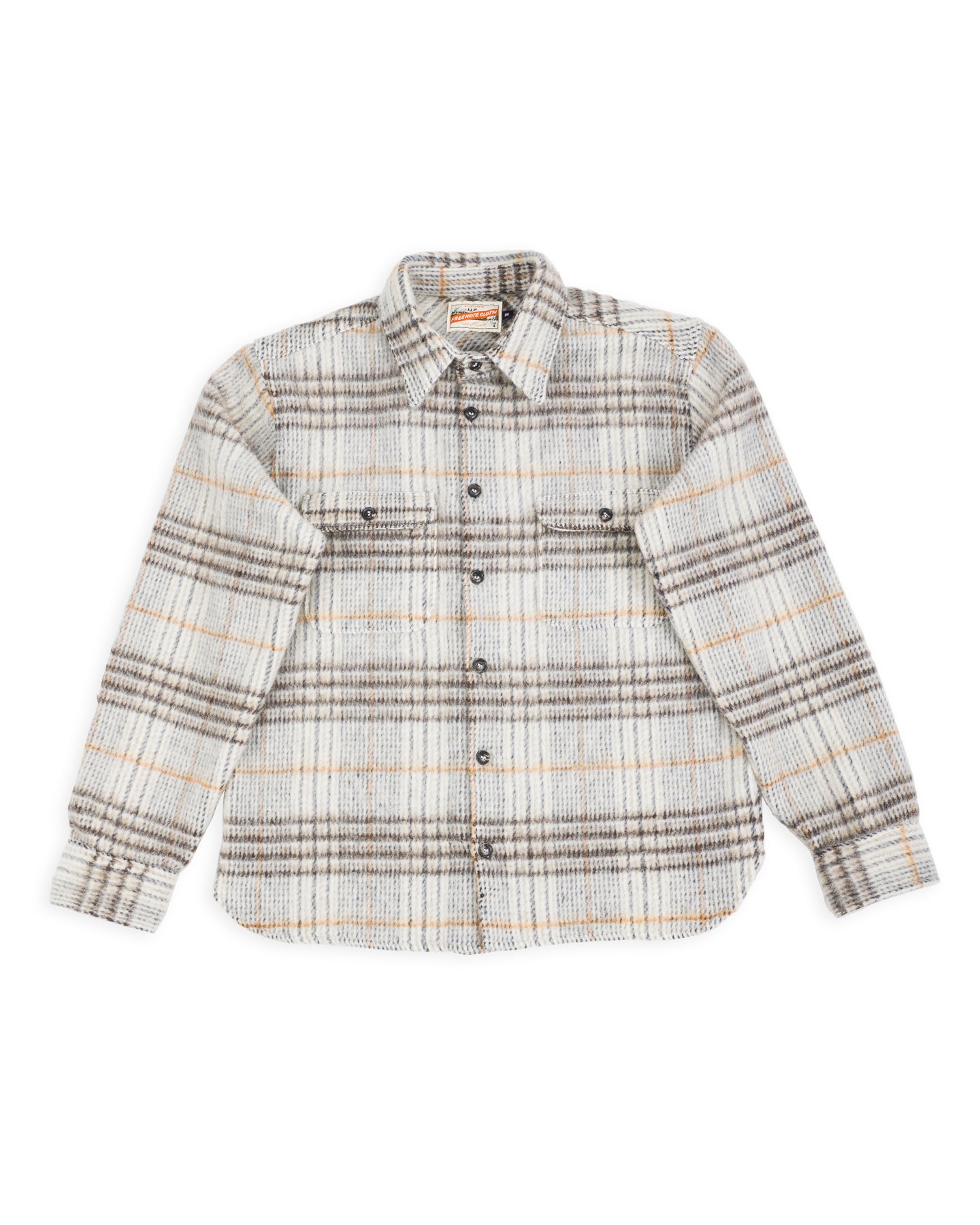 Freenote Benson Shirt - Smoke Plaid - Standard & Strange