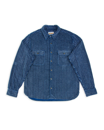 Freenote Benson Shirt - Indigo Corduroy - Standard & Strange