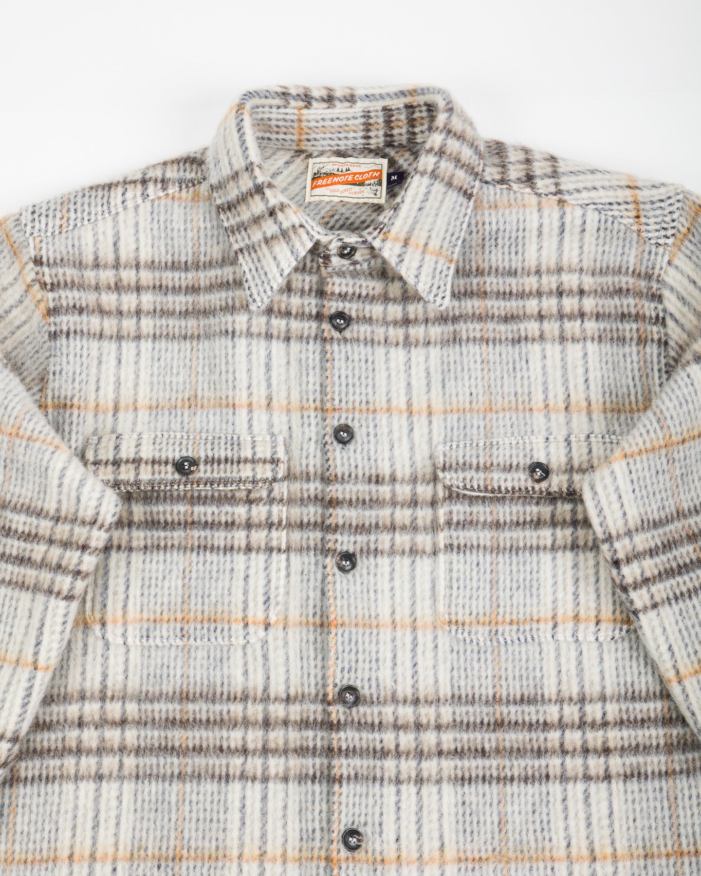 Freenote Benson Shirt - Smoke Plaid - Standard & Strange