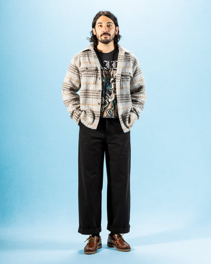 Freenote Benson Shirt - Smoke Plaid - Standard & Strange