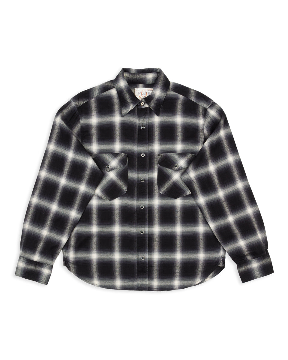 Freenote Bodie Shirt - Black Plaid - Standard & Strange