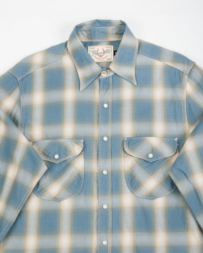 Bodie Shirt - Clear Blue Plaid