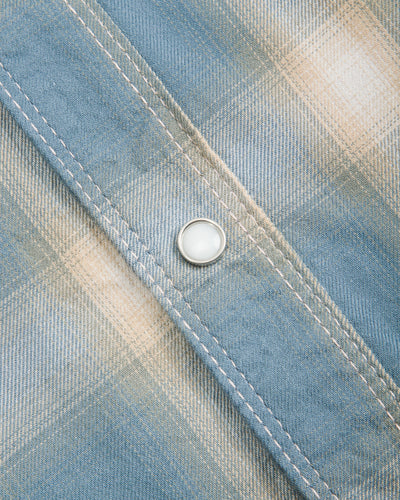 Bodie Shirt - Clear Blue Plaid