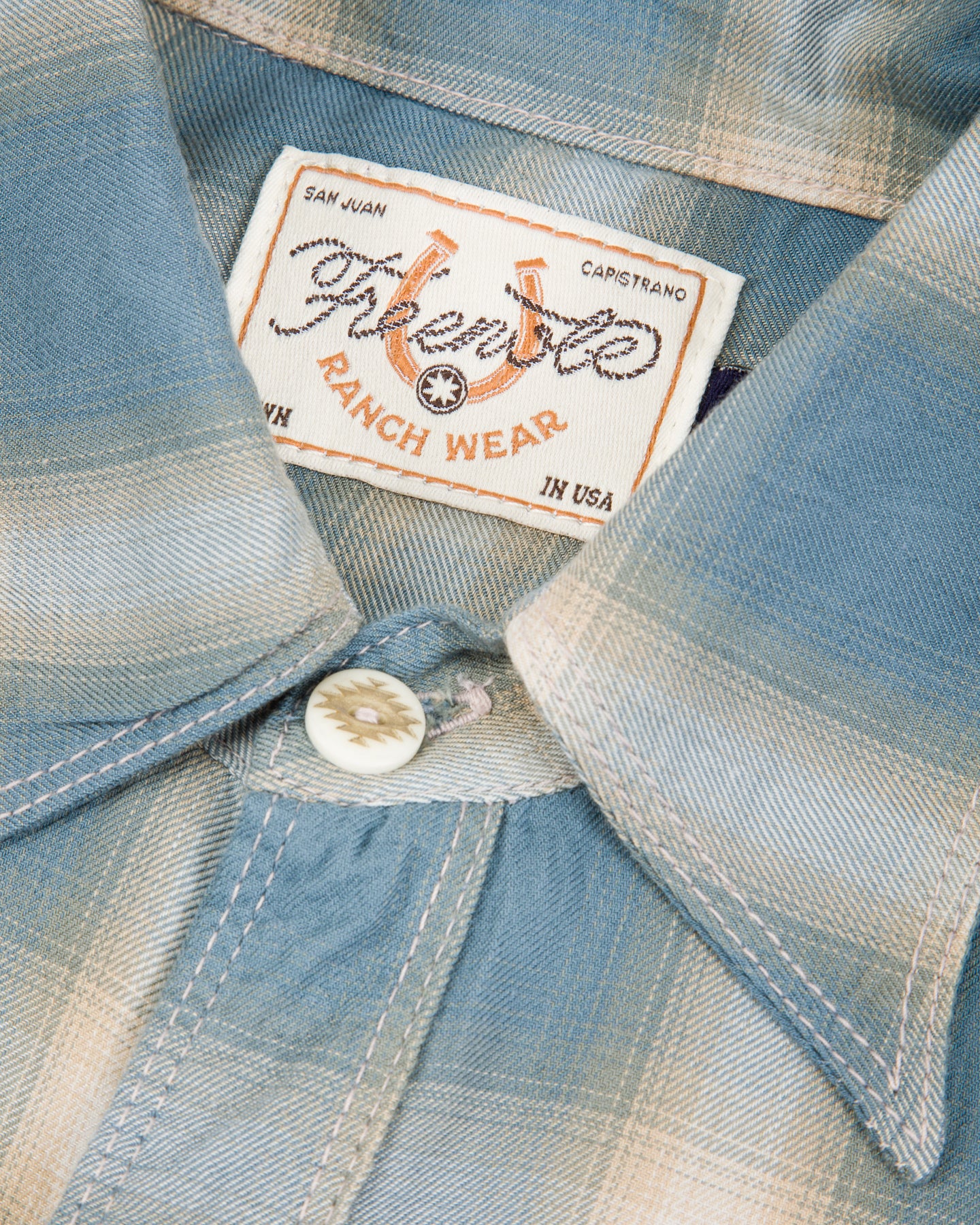 Bodie Shirt - Clear Blue Plaid