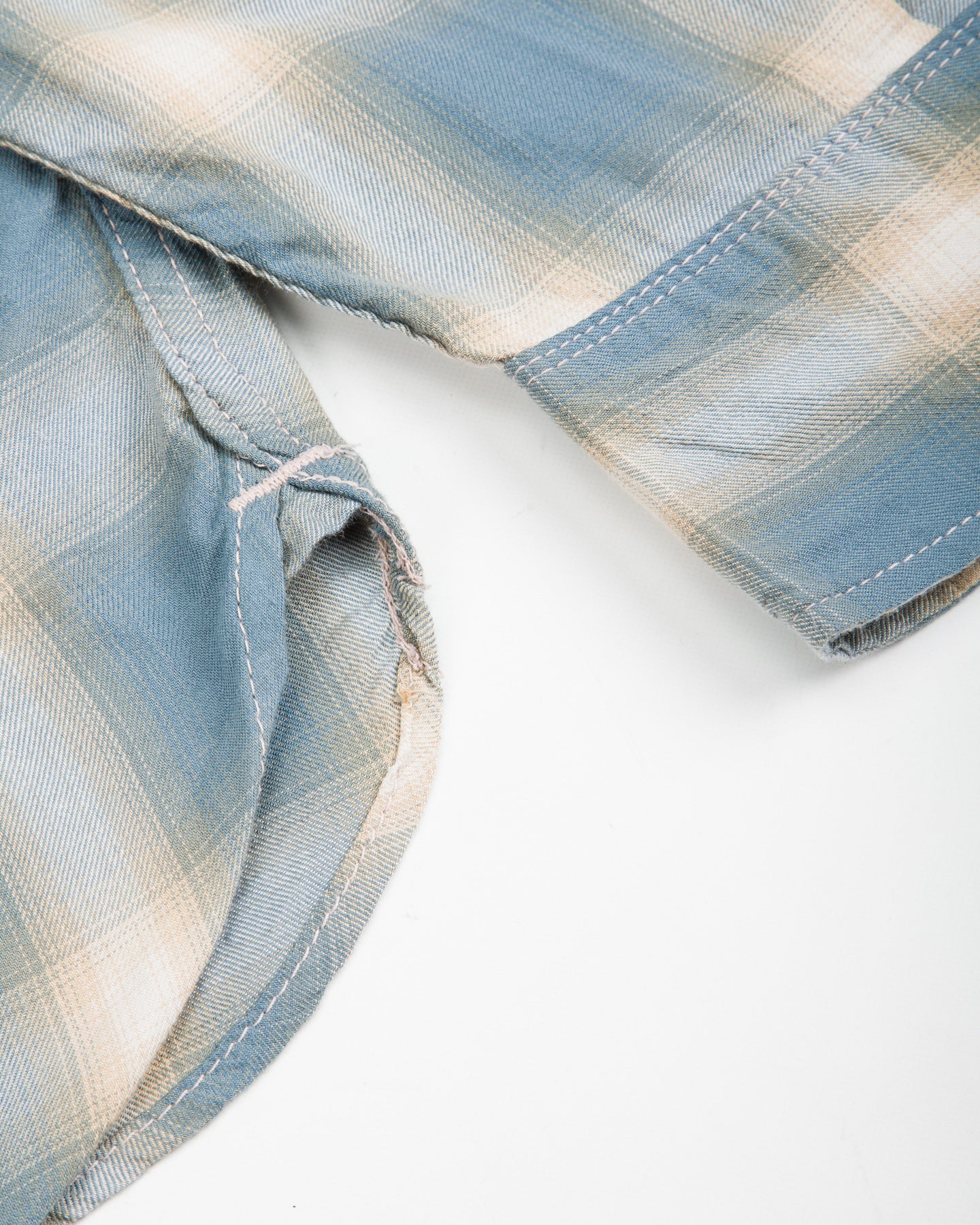 Bodie Shirt - Clear Blue Plaid