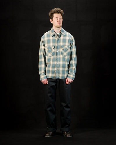 Bodie Shirt - Clear Blue Plaid