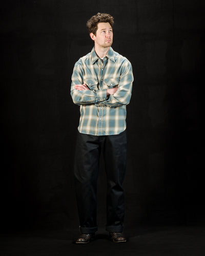 Bodie Shirt - Clear Blue Plaid