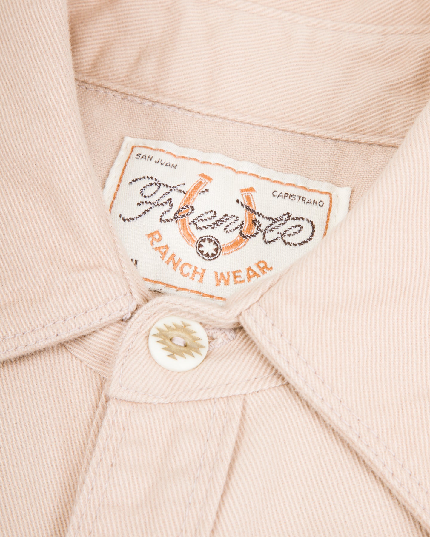 Freenote Bodie Shirt - Cream Twill - Standard & Strange
