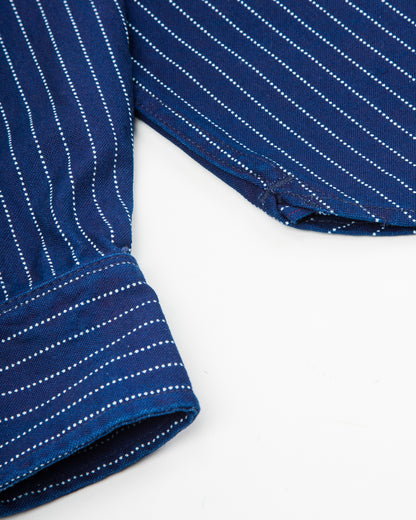 Freenote Bodie Shirt - Indigo Wabash Stripe - Standard & Strange