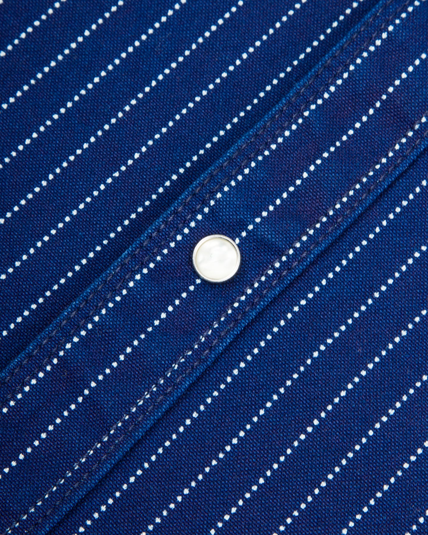 Freenote Bodie Shirt - Indigo Wabash Stripe - Standard & Strange