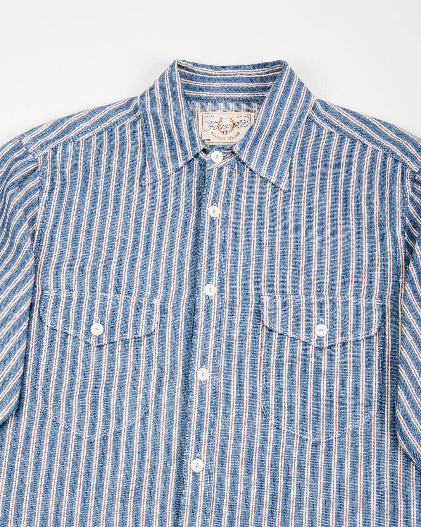 Freenote Bodie Shirt - Selvedge Stripe - Standard & Strange
