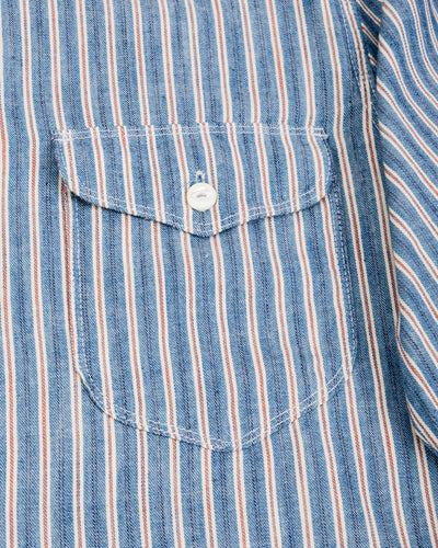 Freenote Bodie Shirt - Selvedge Stripe - Standard & Strange