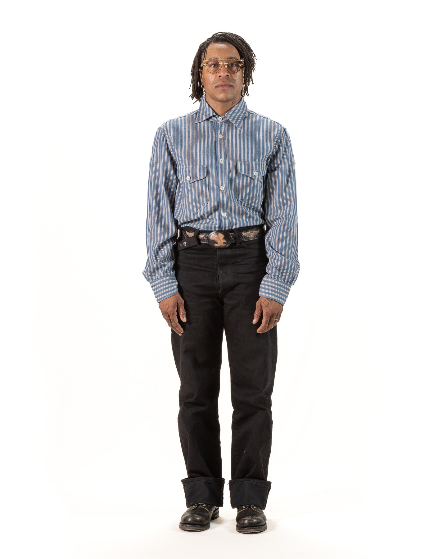 Bodie Shirt - Selvedge Stripe