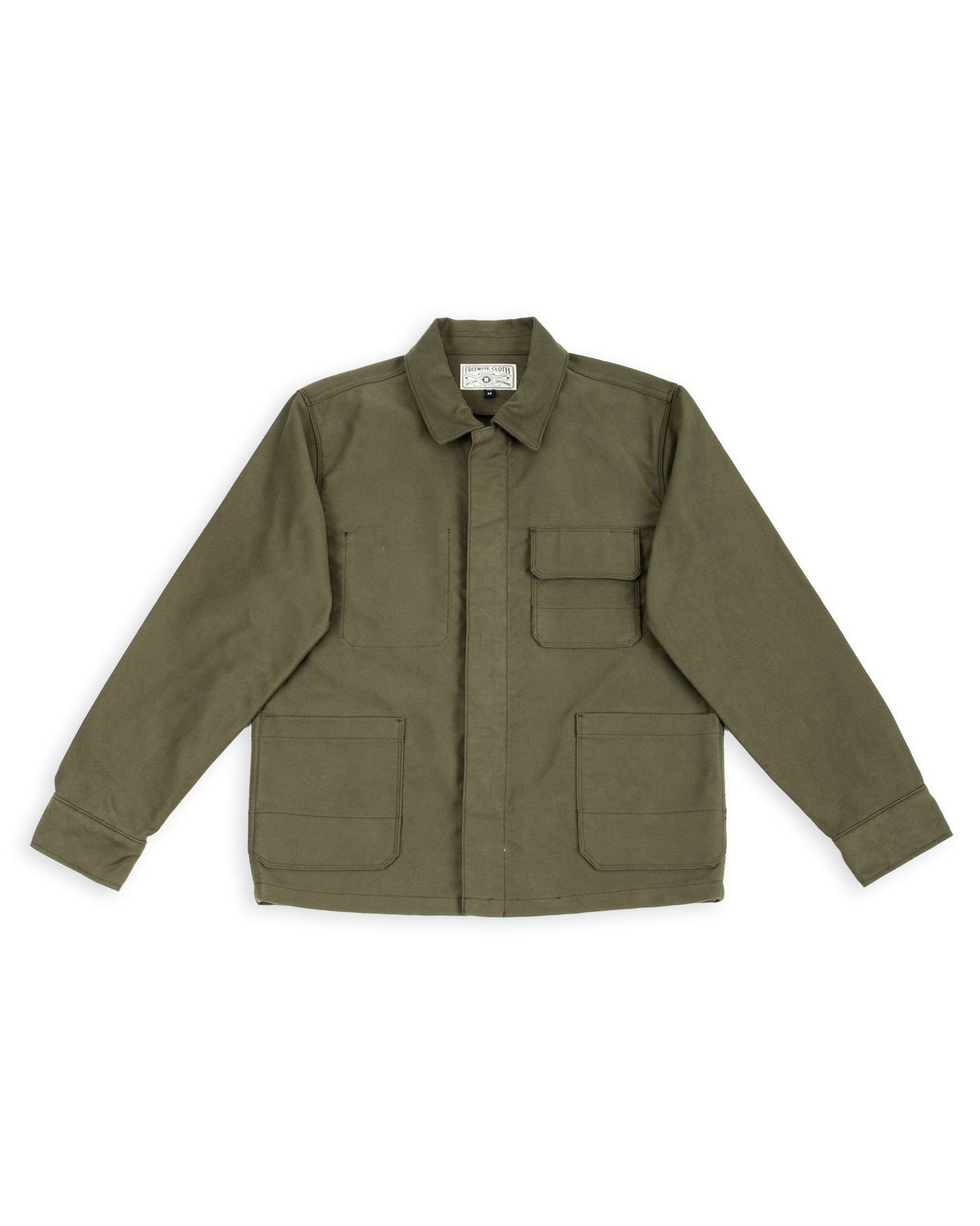 CC-1 Jacket - Olive Moleskin – Standard & Strange