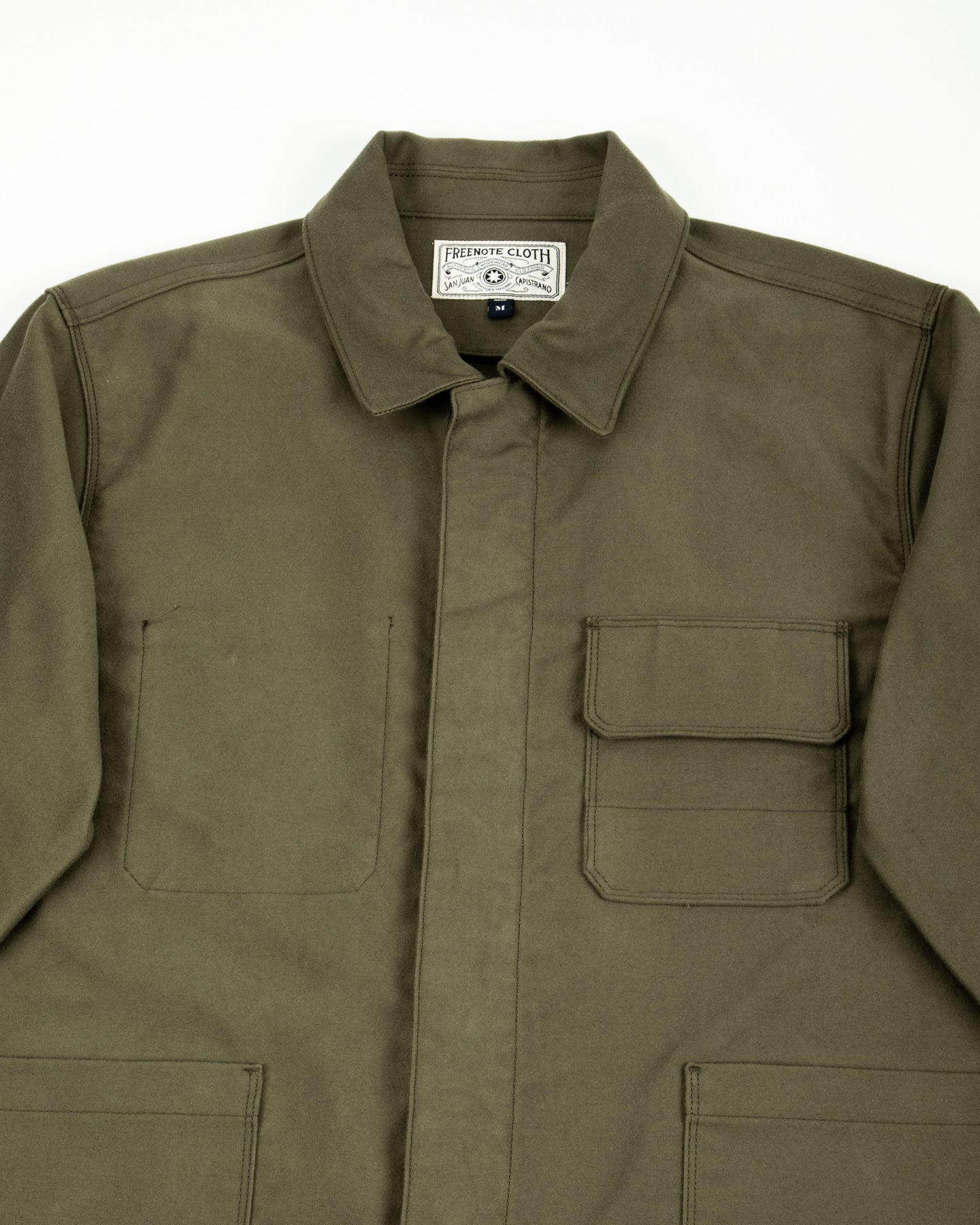 CC-1 Jacket - Olive Moleskin – Standard & Strange
