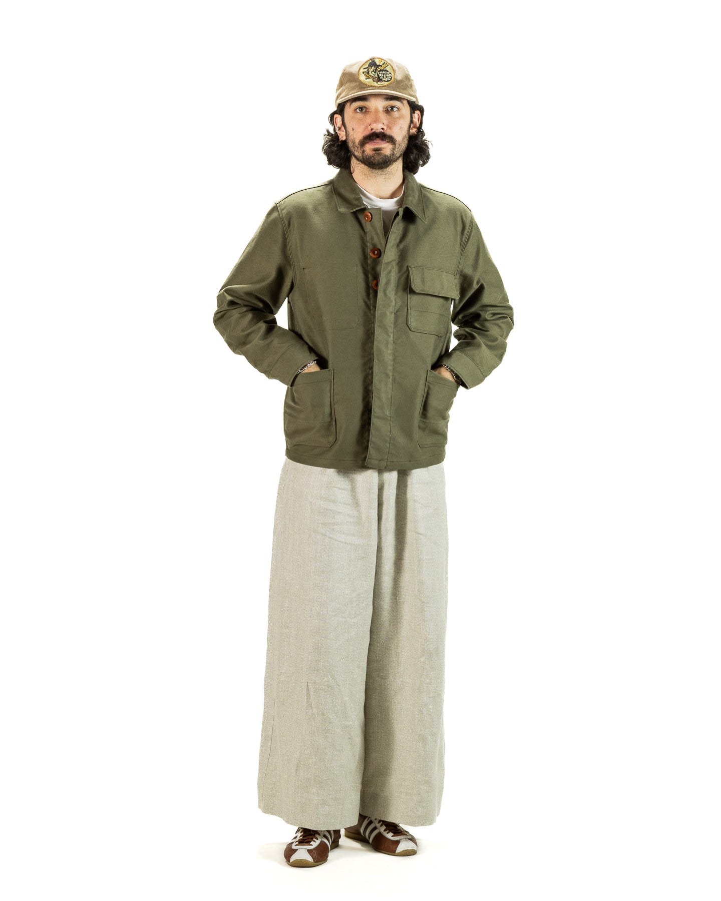 CC-1 Jacket - Olive Moleskin – Standard & Strange