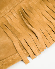 Freenote CD-3 Leather Jacket - Gold Fringe Suede - Standard & Strange