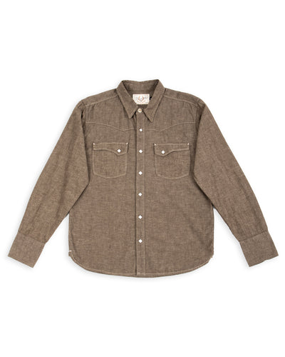 Freenote Calico Western Shirt - Dusty Brown - Standard & Strange