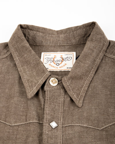 Freenote Calico Western Shirt - Dusty Brown - Standard & Strange