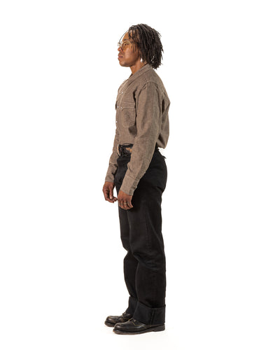 Freenote Calico Western Shirt - Dusty Brown - Standard & Strange