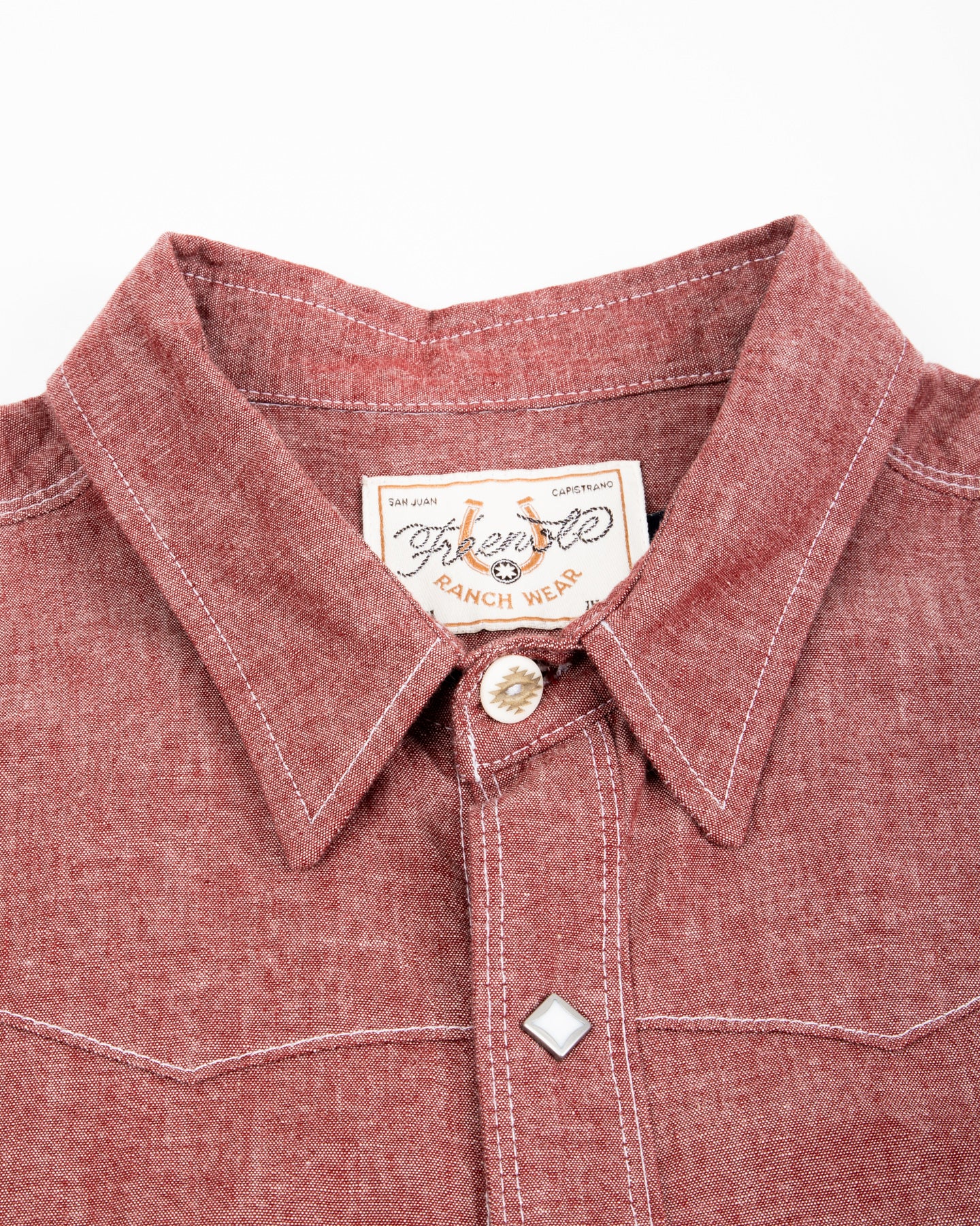Freenote Calico Western Shirt - Dusty Red - Standard & Strange