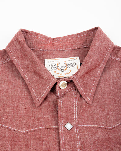 Freenote Calico Western Shirt - Dusty Red - Standard & Strange
