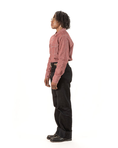 Freenote Calico Western Shirt - Dusty Red - Standard & Strange