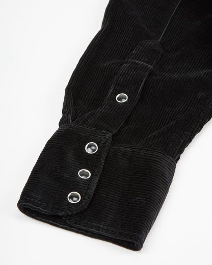 Freenote Calico Western Shirt - Black Corduroy - Standard & Strange