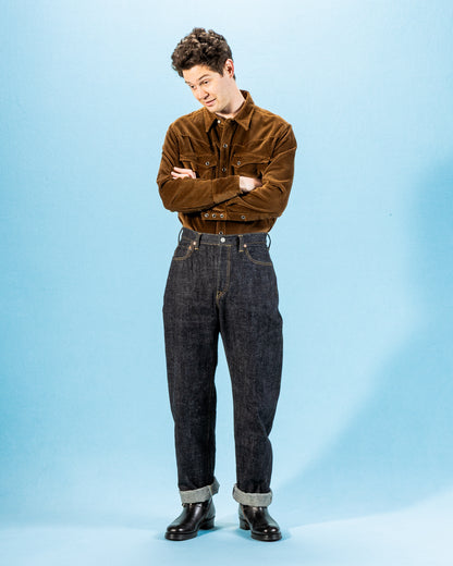 Freenote Calico Western Shirt - Gold Corduroy - Standard & Strange