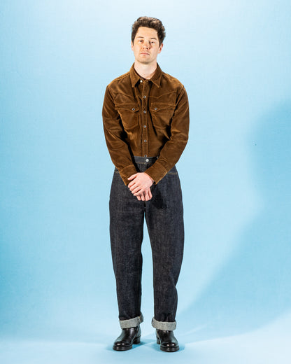 Freenote Calico Western Shirt - Gold Corduroy - Standard & Strange