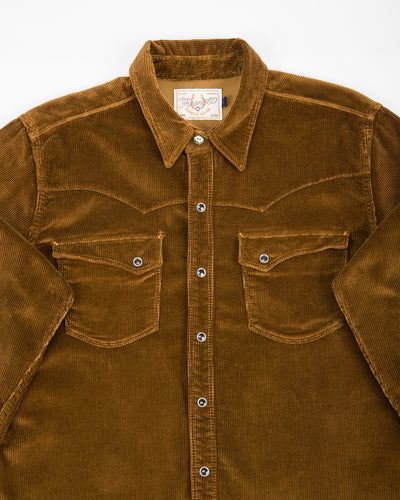 Freenote Calico Western Shirt - Gold Corduroy - Standard & Strange