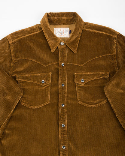 Freenote Calico Western Shirt - Gold Corduroy - Standard & Strange