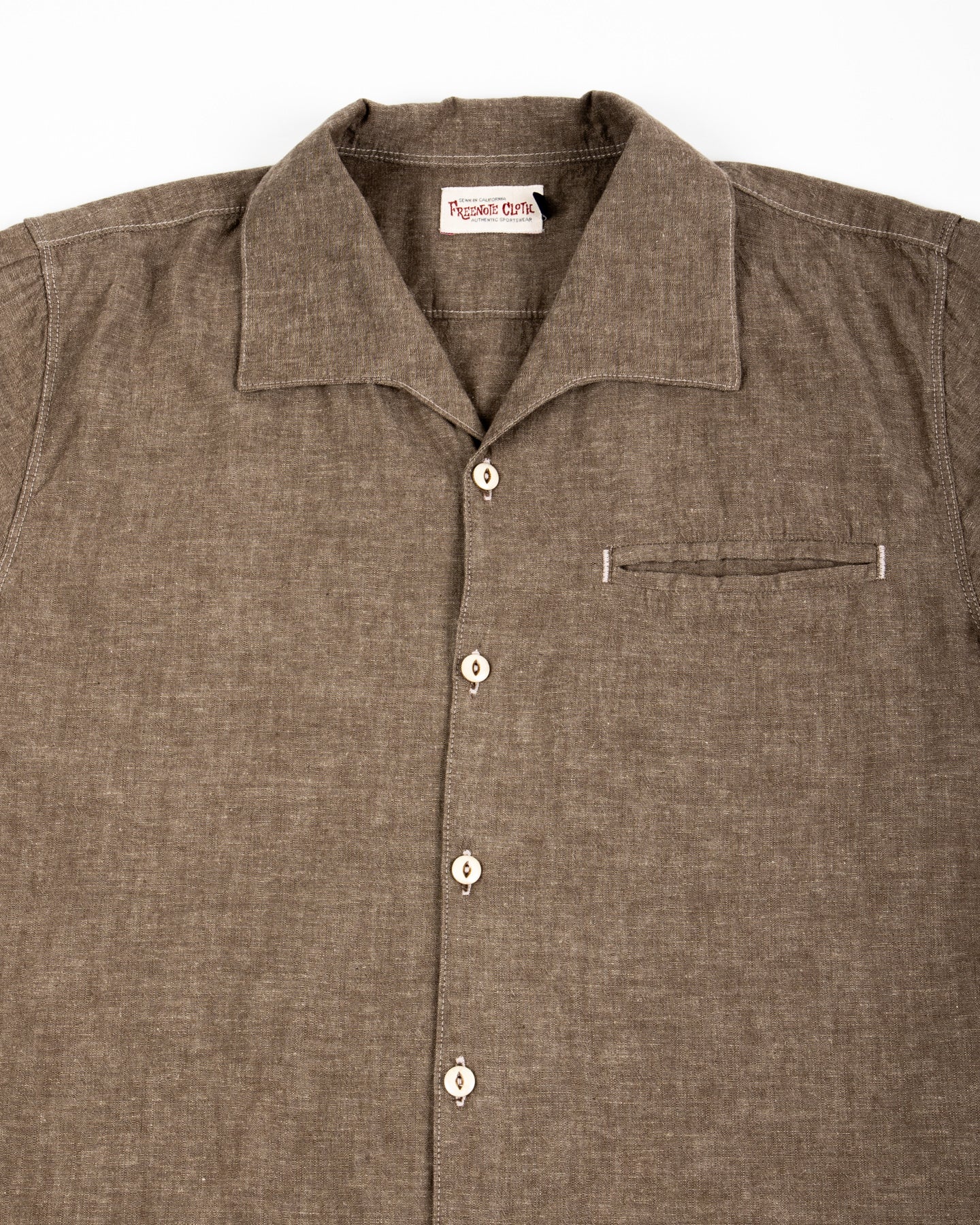 Cayucos S/S Shirt - Dusty Brown – Standard & Strange