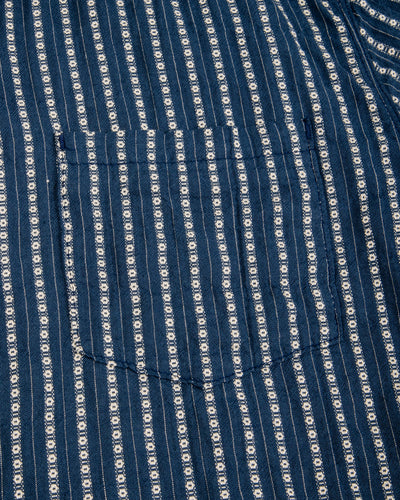 Freenote Cayucos S/S Shirt - Jacquard Navy - Standard & Strange