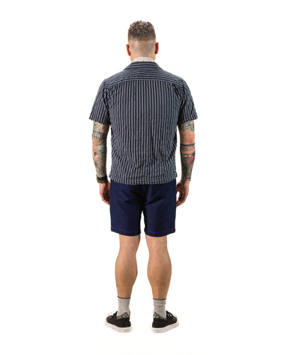 Freenote Cayucos S/S Shirt - Jacquard Navy - Standard & Strange