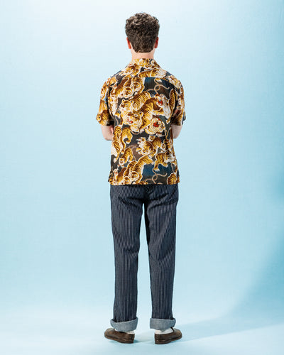Freenote Cayucos S/S Shirt - Painted Tiger - Standard & Strange