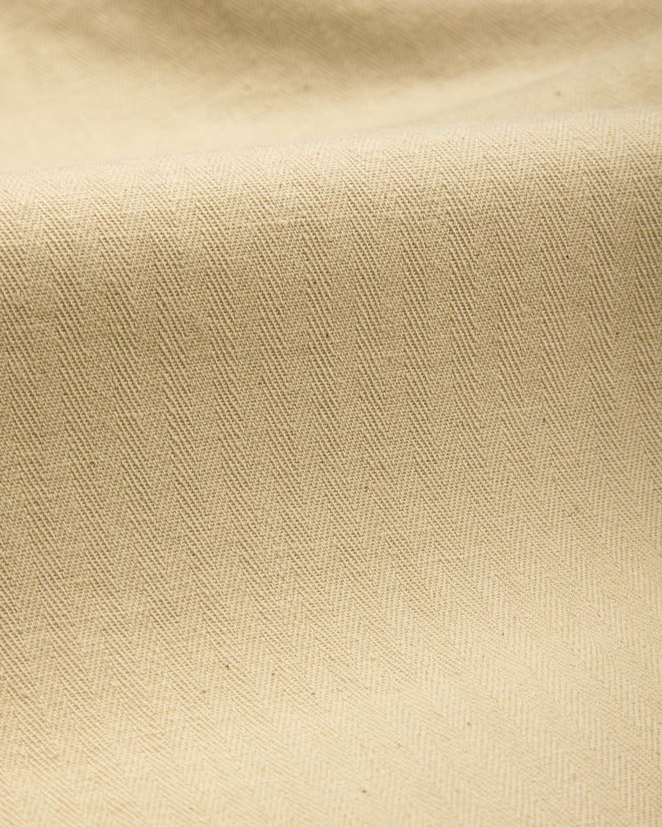 Freenote Cayucos S/S Shirt - Tan Herringbone - Standard & Strange