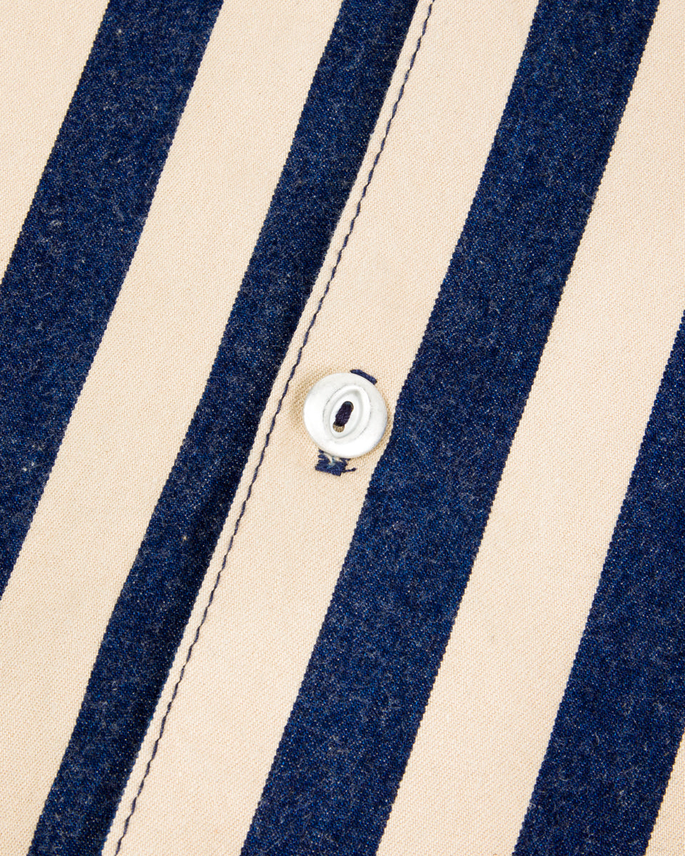 Dayton Shirt - Indigo Wide Stripe – Standard & Strange