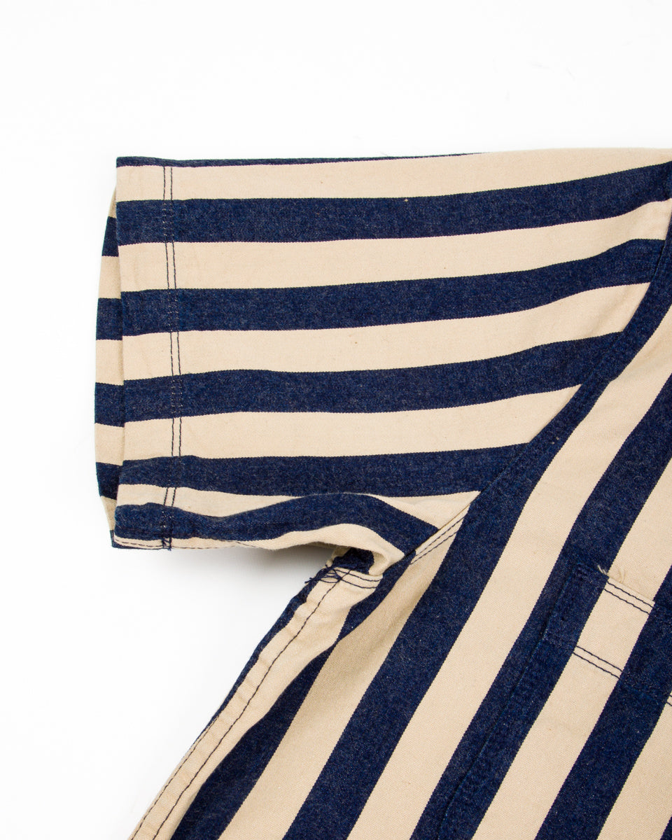Dayton Shirt - Indigo Wide Stripe – Standard & Strange