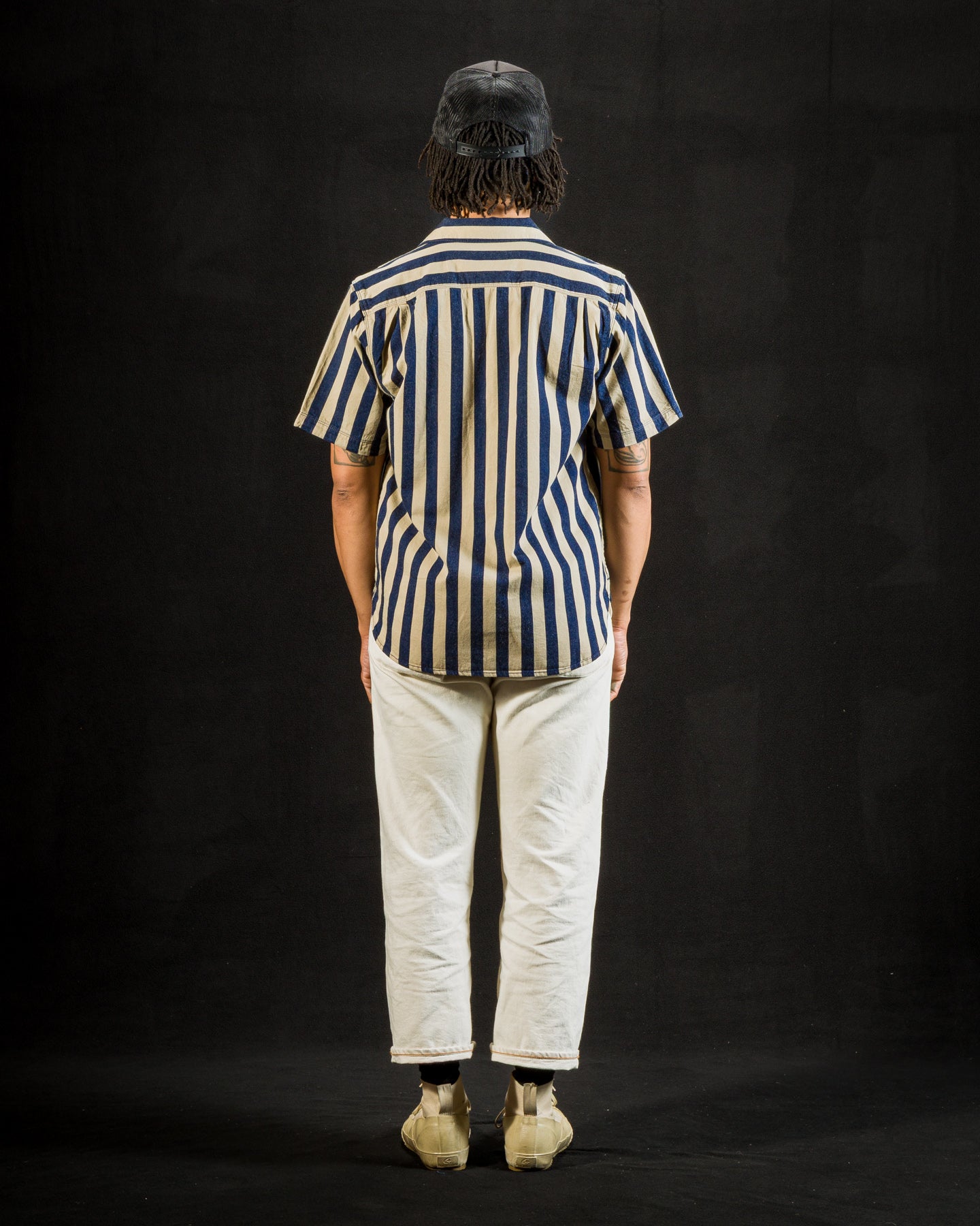 Dayton Shirt - Indigo Wide Stripe – Standard & Strange