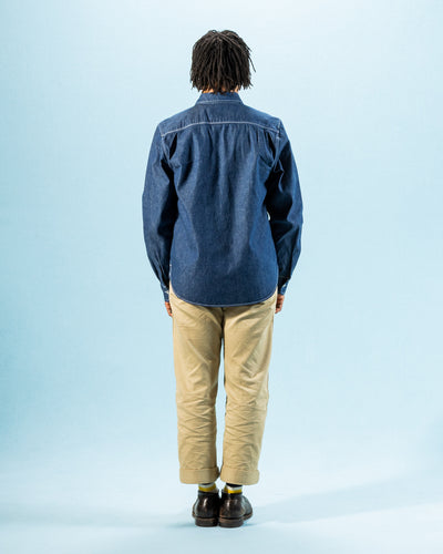 Freenote Dayton Shirt L/S - 9oz Denim - Standard & Strange