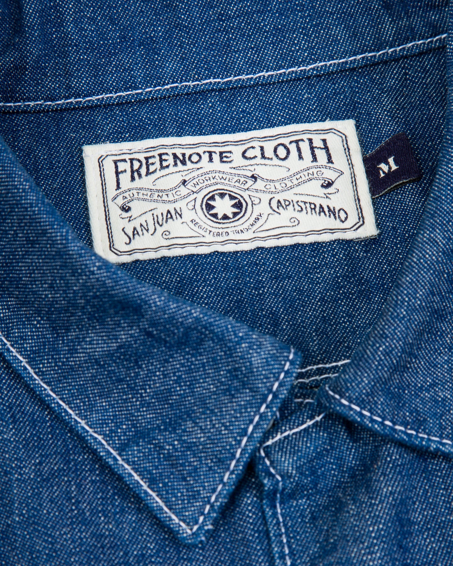 Freenote Dayton Shirt L/S - 9oz Denim - Standard & Strange