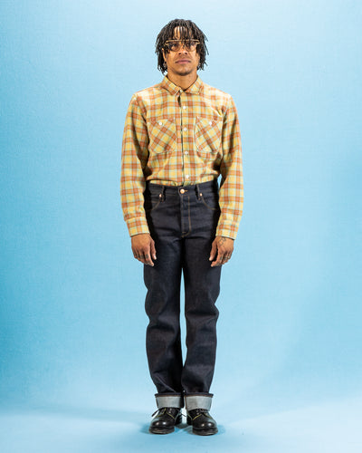 Freenote Dayton Shirt L/S - Goldtail Wool - Standard & Strange