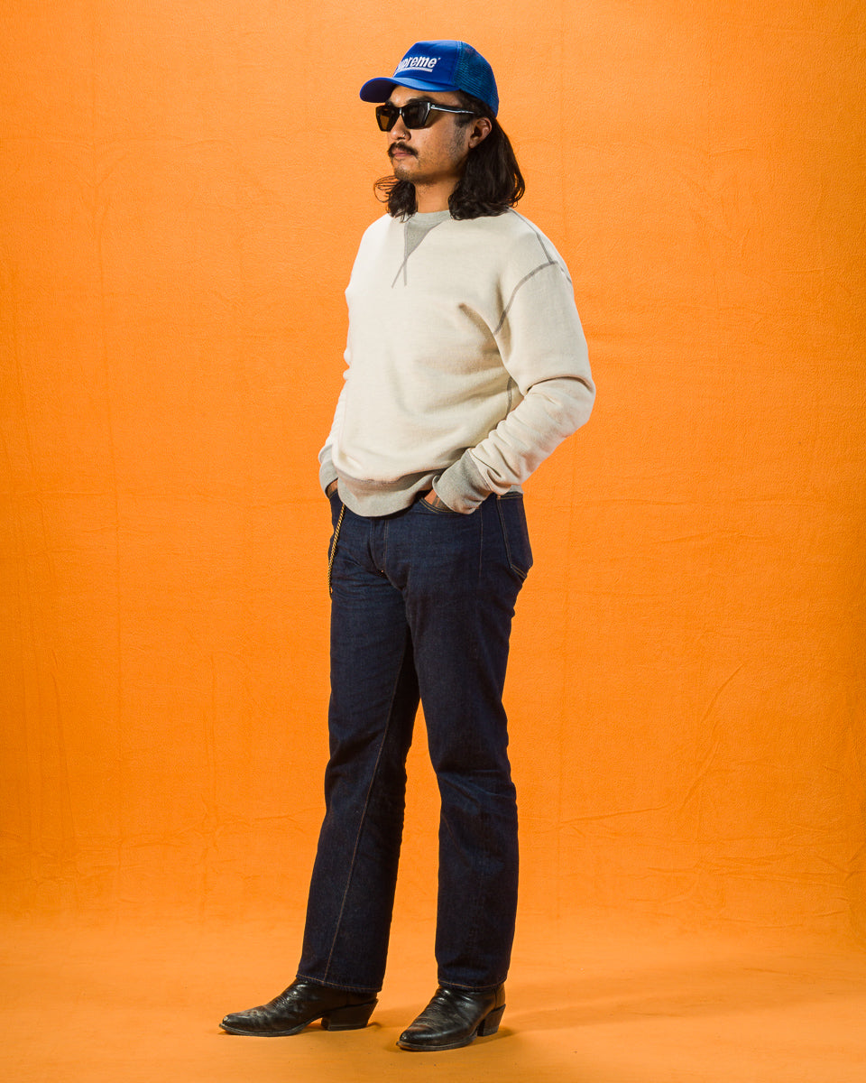 Freenote Deck Sweatshirt - Natural Combo - Standard & Strange