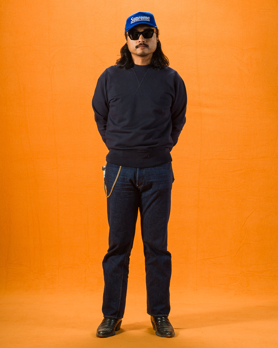 Freenote Deck Sweatshirt - Navy - Standard & Strange