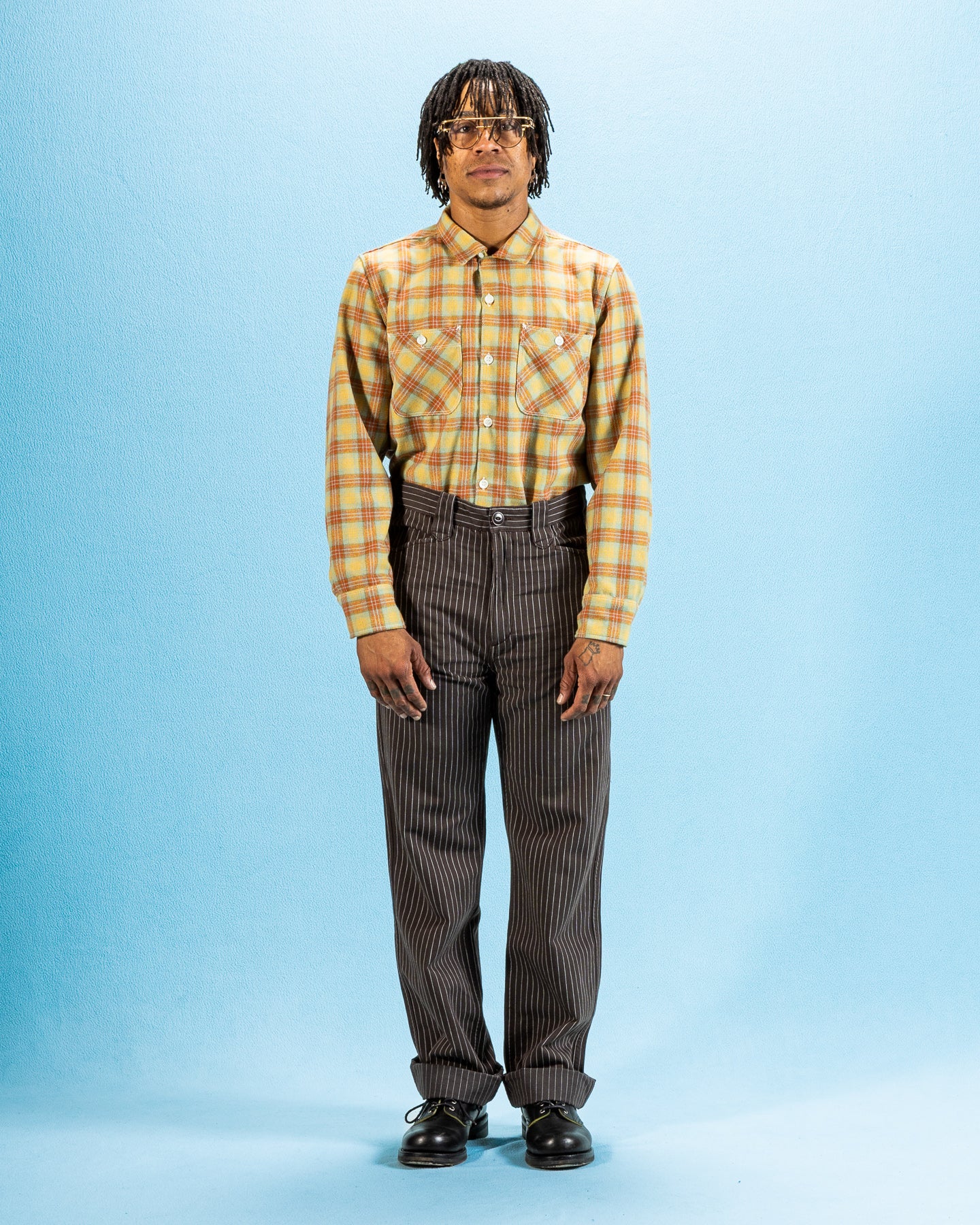 Freenote Duster Pant - Brown Stripe - Standard & Strange