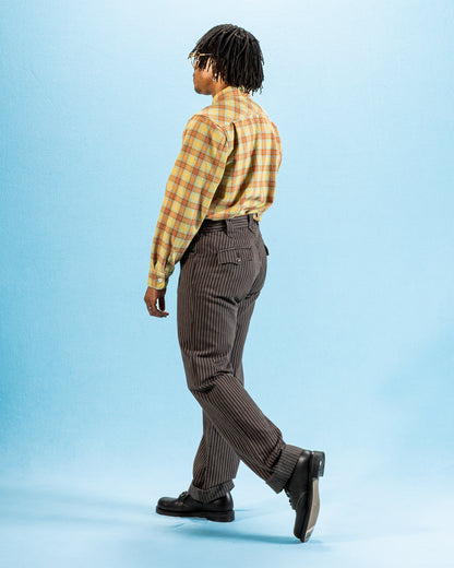 Freenote Duster Pant - Brown Stripe - Standard & Strange