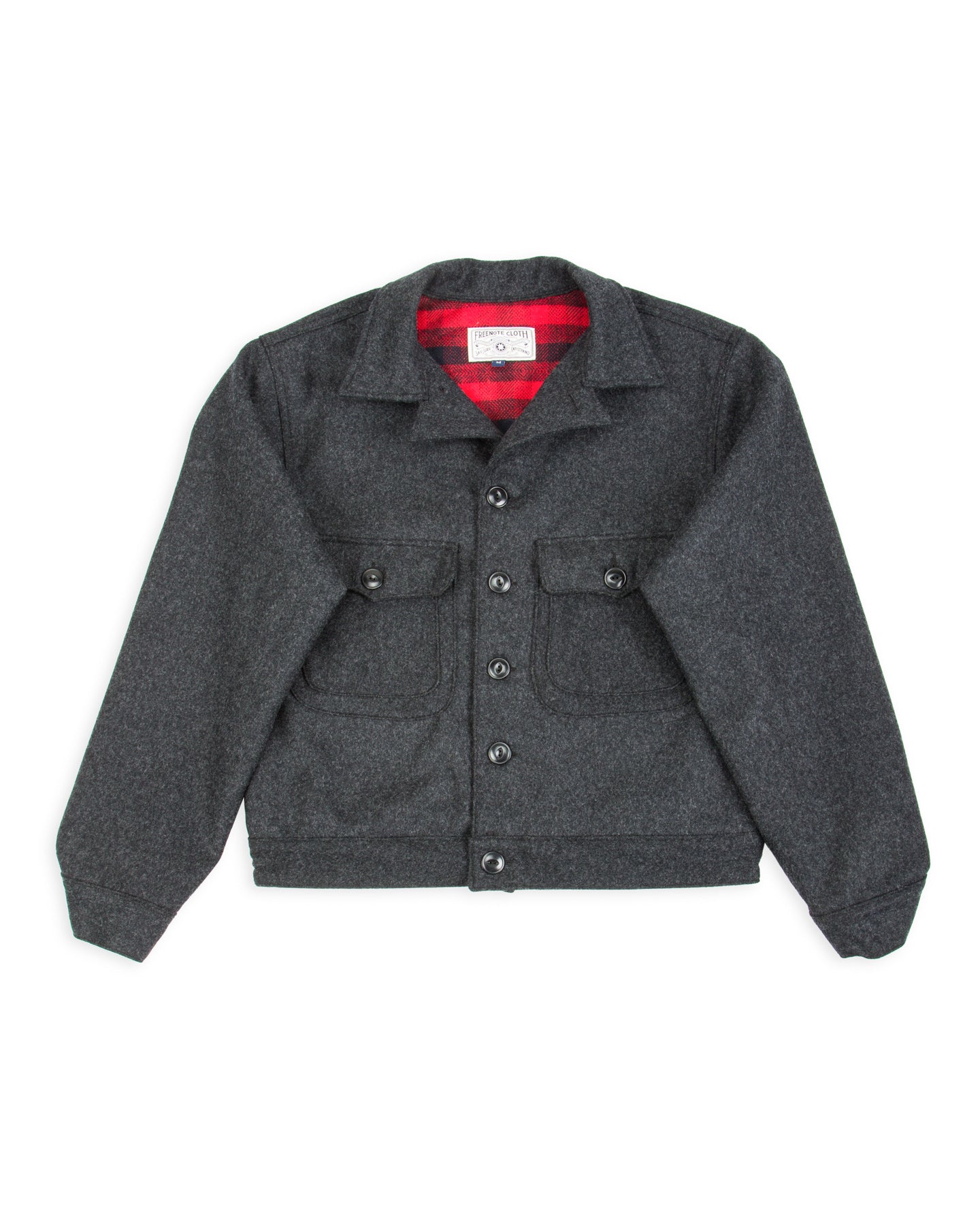 Freenote Grafton Jacket - Black Wool - Standard & Strange